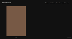 Desktop Screenshot of ambermcdonald.net